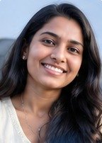 Portrait of Anjali Menon, a patient of SAJ Dental Clinic
