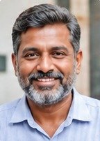 Portrait of Ramesh Kumar, a patient of SAJ Dental Clinic